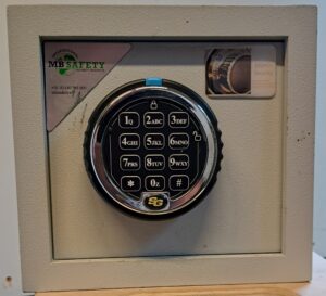 Sleutelkluisje met elektronisch slot