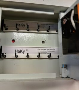 Sleutelkluisje met elektronisch slot